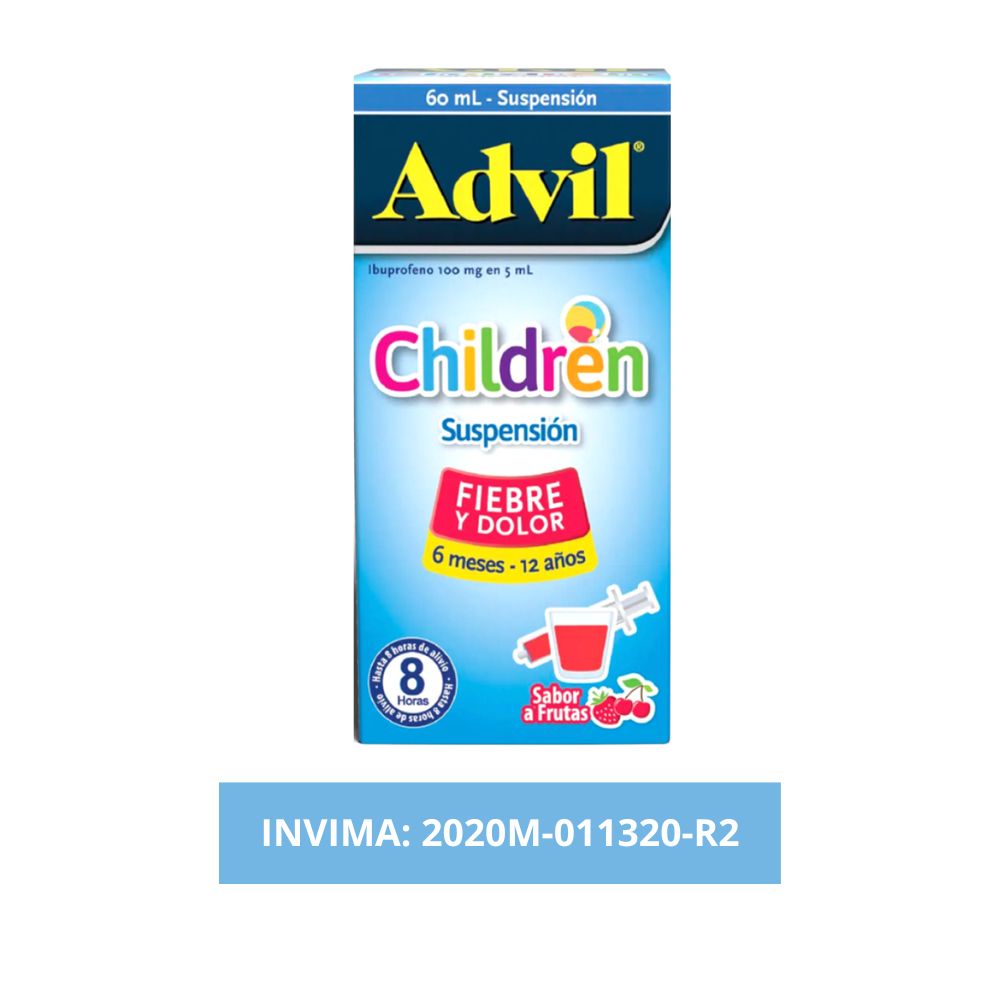 Advil Children Alivio de la Fiebrey dl Dolor