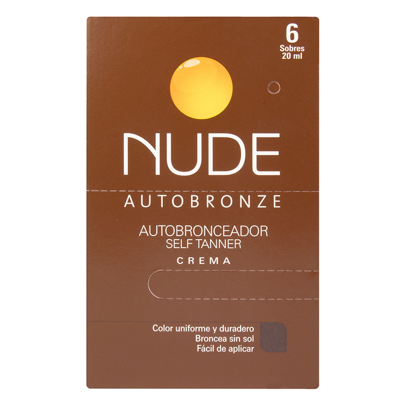 Nude Autobronceador en Crema