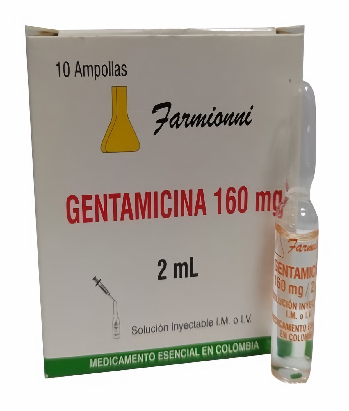 Gentamicina Farmionni 160 mg