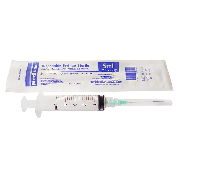 Medispo Jeringa Descartable Estéril
