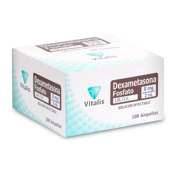 Vitalis Dexametasona Fosfato Ampollas ( 8 mg / 2 mL )