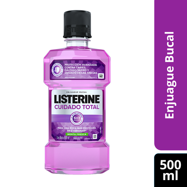 Listerine Enjuague Bucal Cuidado Total