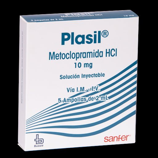 Plasil Solución Inyectable (10 mg)