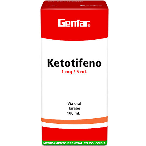 Genfar Ketotifeno (1 mg)