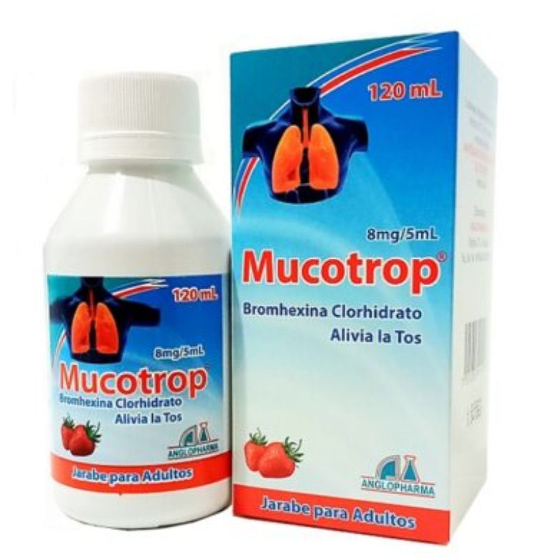 Mucotrop Jarabe para Adultos (8 mg / 5 mg)