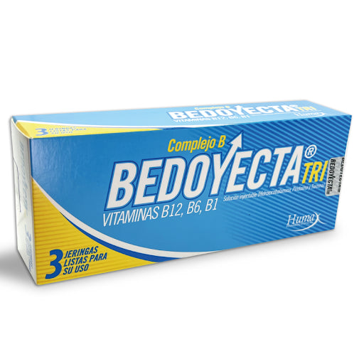 Bedoyecta Complejo B Con Vitamina B12 B6 y B1