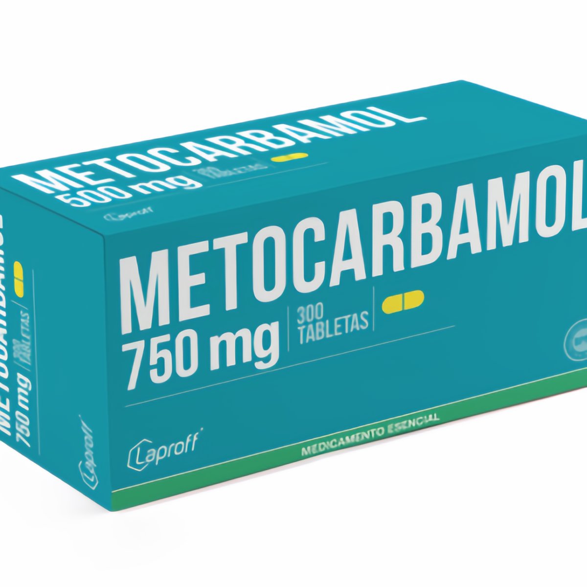 Metocarbamol Laproff 750 Mg 300 Tabletas Lp