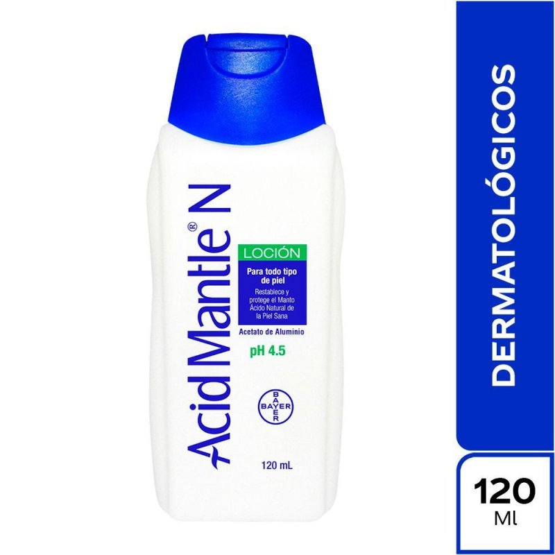 Acid Mantle N Loción Acetato de Aluminio | Protege, humecta y restaura