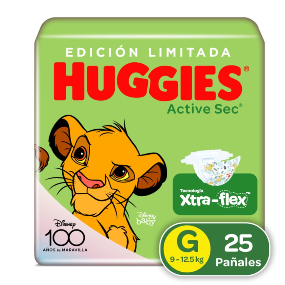 Huggies Pañales Active Sec Etapa 3