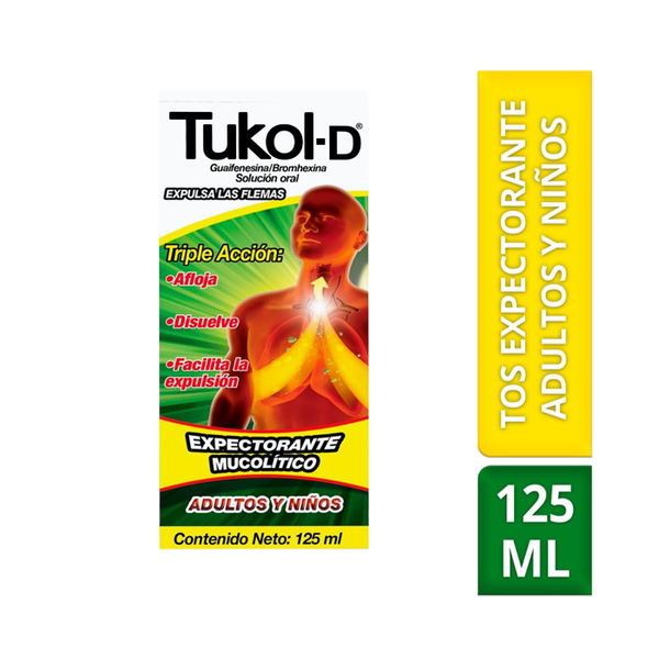 Tukol-D Tos Expectorante Adultos y Niños