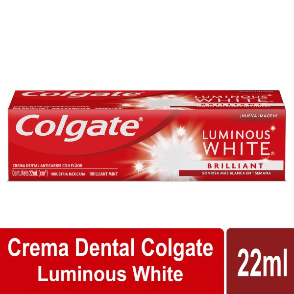 Colgate Crema Dental Luminous White Brilliant