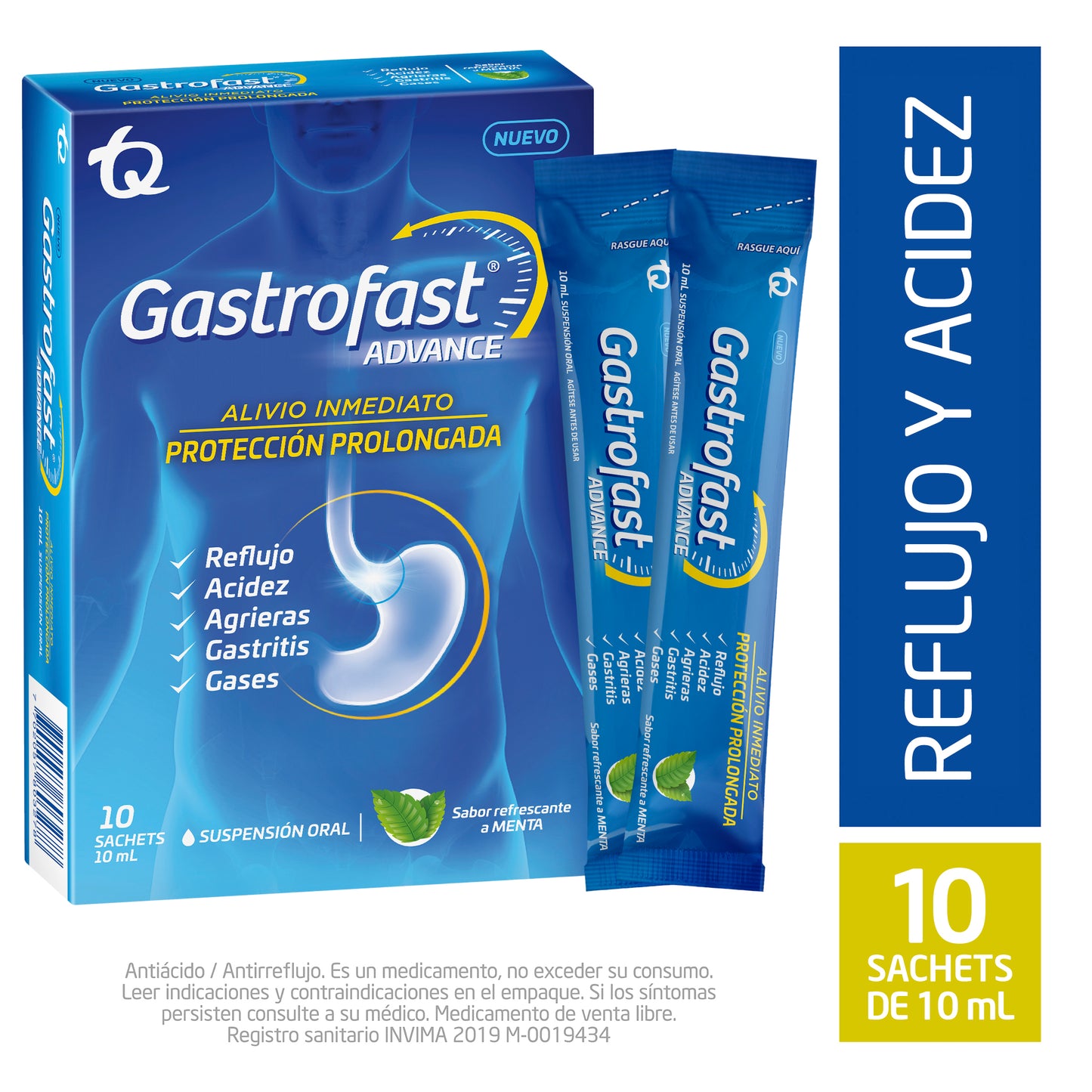 Gastrofast Advance Caja x 10 Sachets