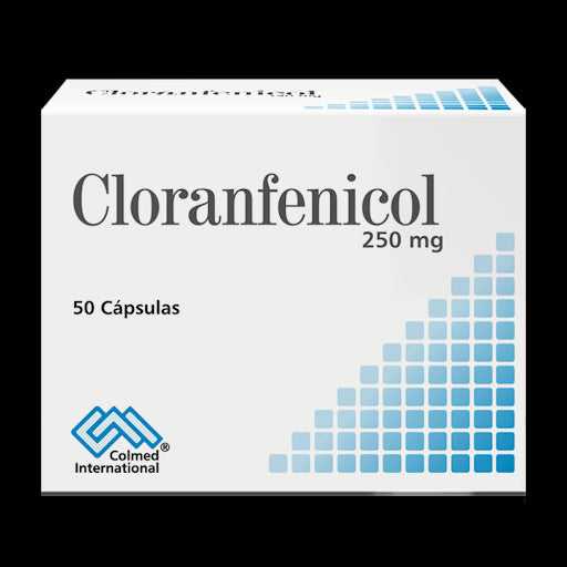 Colmed Cloranfenicol (250 mg) 50 Cápsulas