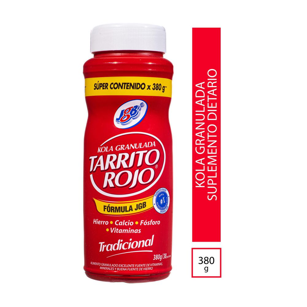 Tarrito Rojo Kola Granulada Tradicional