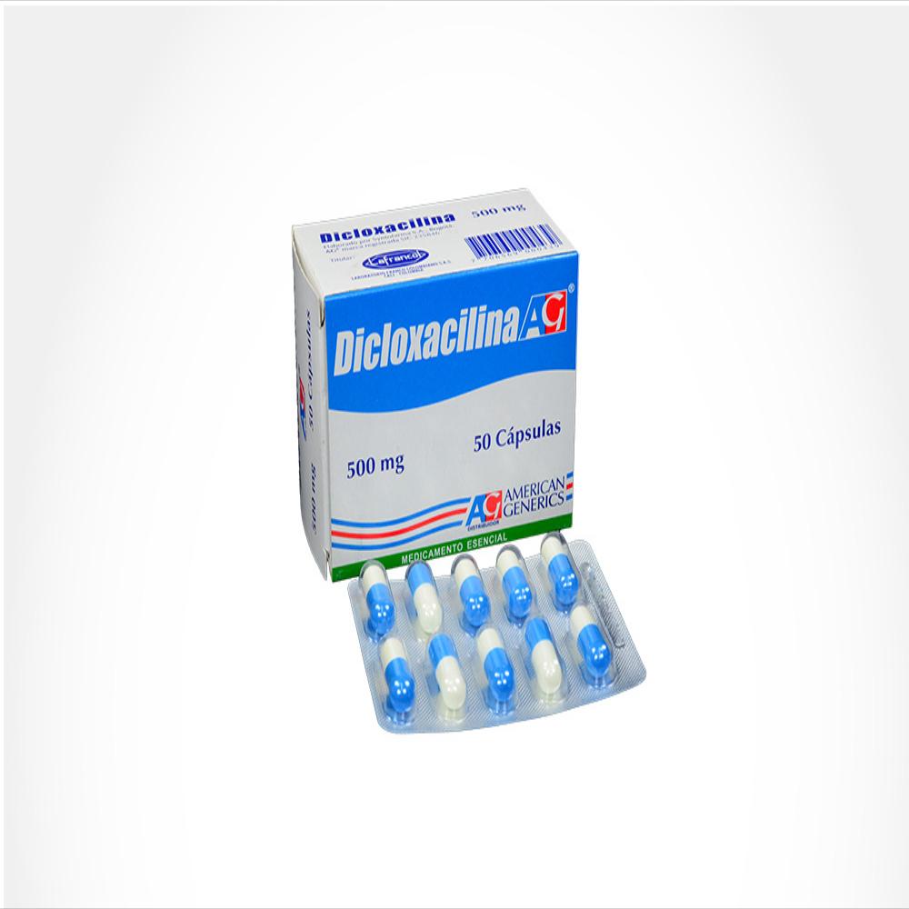 Dicloxacilina (500 mg)