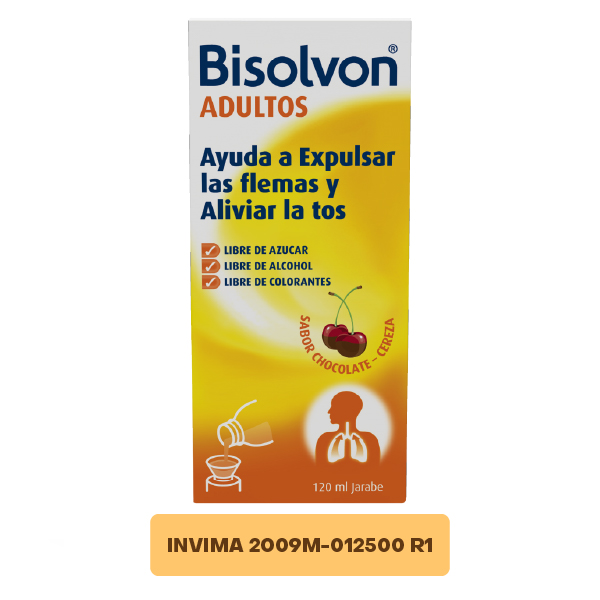 Bisolvon Jarabe con Sabor a Cereza (8 mg)