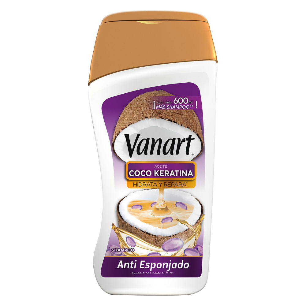 Vanart Shampoo Capilar Antiesponjado Coco Keratina