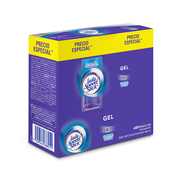 Lady Speed Stick Antitranspirante Floral Fresh en Gel