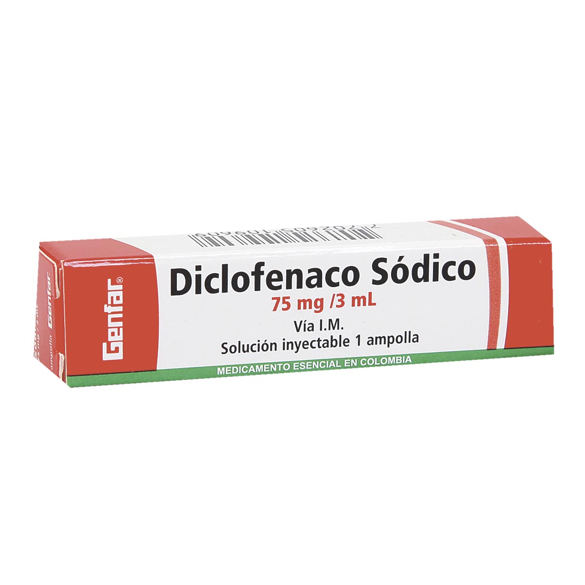 Diclofenaco Fni Solución Inyectable 1 U (75 mg)